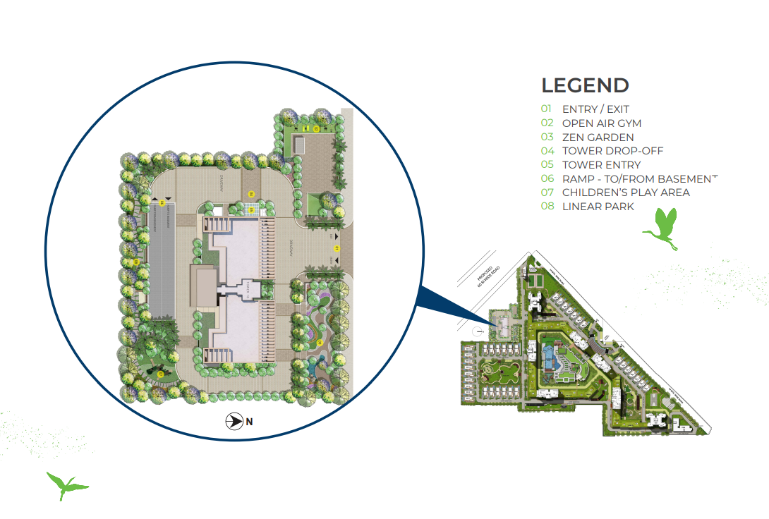 Windchants NOVA,Master Plan | DhanBhumi